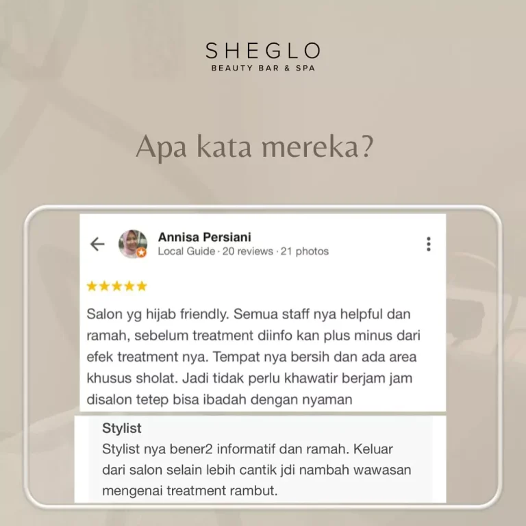 sheglo salon wanita muslimah di gading serpong terdekat